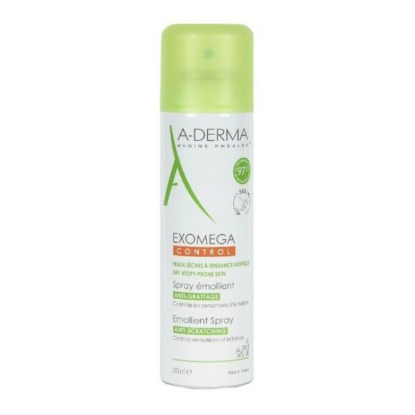 A Derma - Exomega Control Emollient Spray - 200 ml