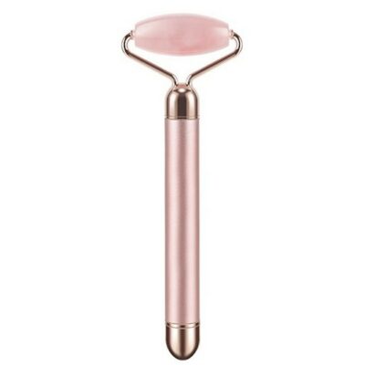 Beauty - Elektrisk Ansigtsrulle - Rosa Kvarts