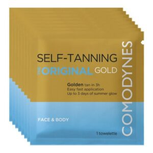Comodynes - Selvbruner Servietter Natural & Fast Bronzing - 8 Stk