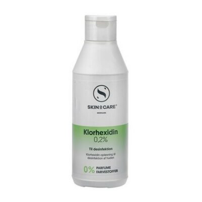 Dermaroller - Rens Desinficerende Klorhexidin Væske - 250  ml