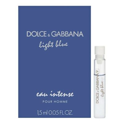 Dolce & Gabbana Light Blue Intense Parfumeprøve Dolce & Gabbana Light Blue Eau de Toilette – En Frisk og Energisk Sommerduft Dolce & Gabbana Light Blue Eau de Toilette er en frisk, let og sprudlende duft, der fanger essensen af Middelhavets sol og havbrise. Denne ikoniske duft er perfekt til varme sommerdage, hvor du ønsker en ren, opkvikkende og energisk signaturduft.