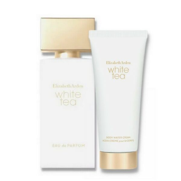 Elizabeth Arden - White Tea Eau de Parfum Sæt - 100 ml Edp & Body Lotion