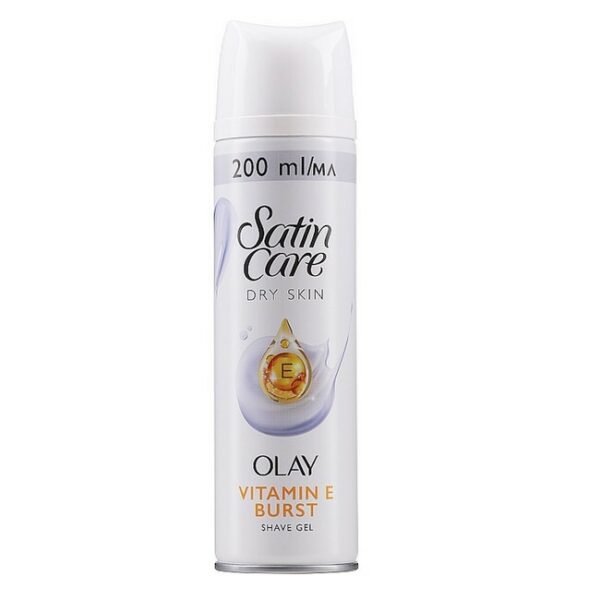 Gillette - Satin Care Olay Vitamin E Shave Gel - 200 ml