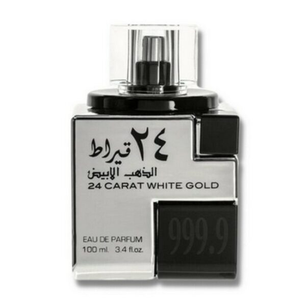 Lattafa Perfumes -  24 Carat White Gold Eau De Parfum - 100 ml - Edp