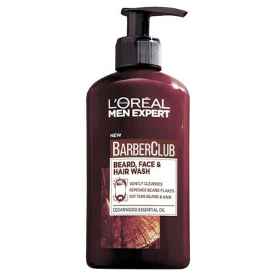 Loreal - Men Expert Barber Club 3in1 Shampoo - 200 ml