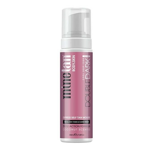 MineTan - Double Dark Express Self Tan Mousse - 200 ml