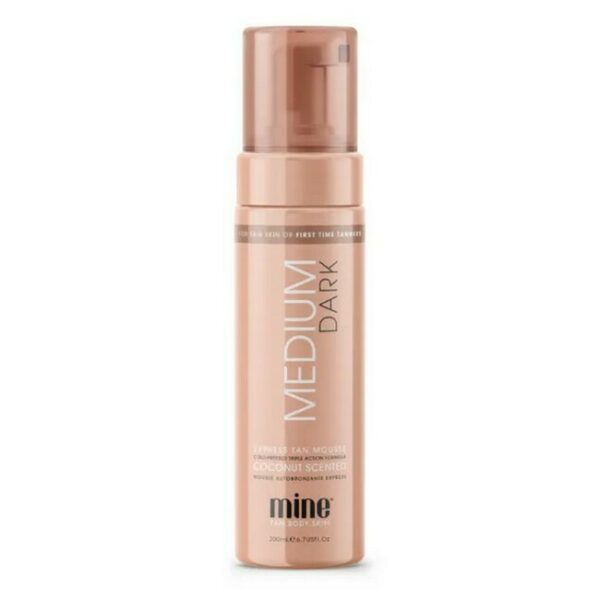 MineTan - Medium Dark Self Tan Mousse - 200 ml