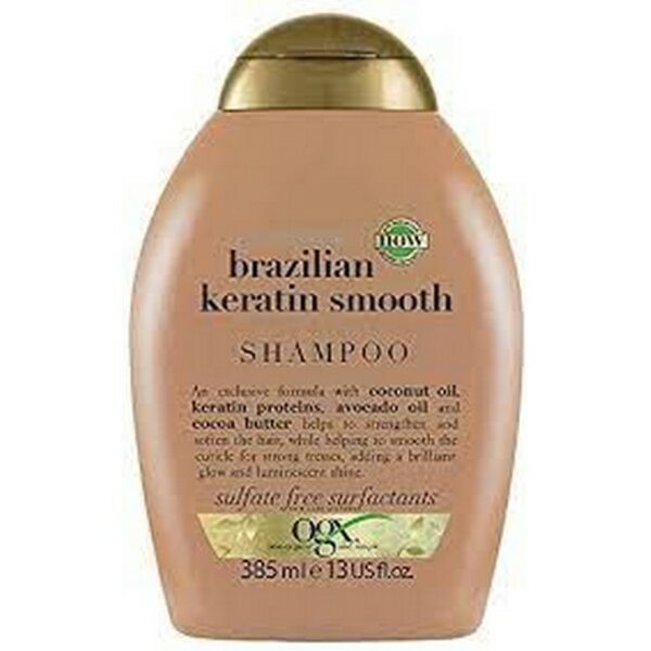 Ogx - Brazilian Keratin Smooth Shampoo - 385 ml