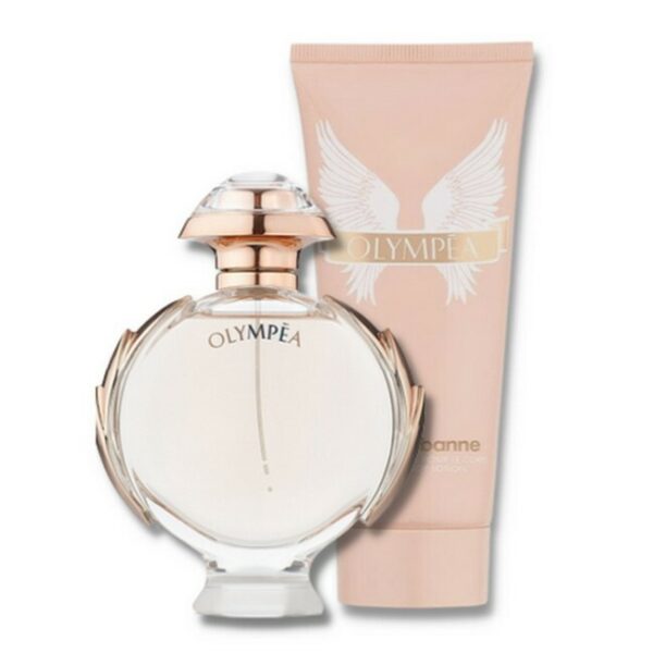 Paco Rabanne - Olympea Eau de Parfum Sæt - 30 ml Edp & Body Lotion