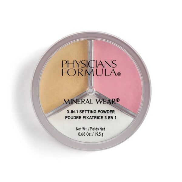 Physicians Formula - Mineral Wear 3in1 Setting Powder - 19,5 g