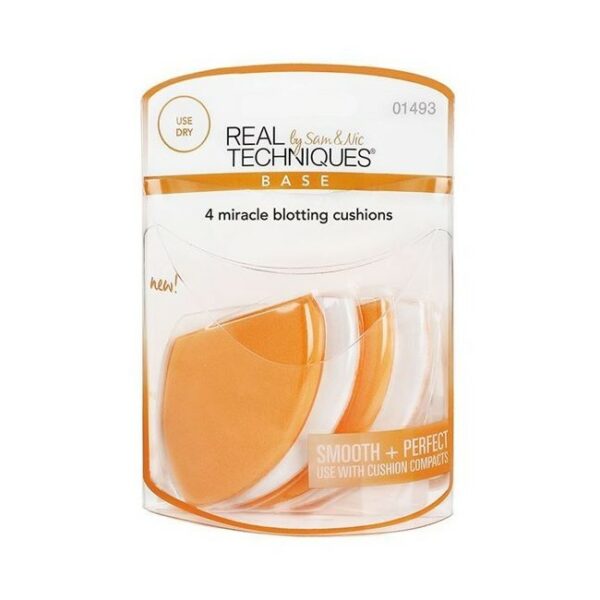 Real Techniques - Miracle Blotting Cushions x 4