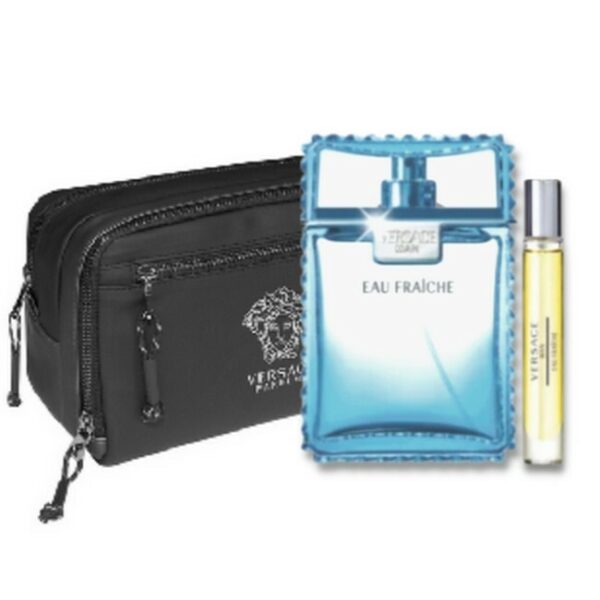 Versace - Man Eau Fraiche Sæt - 100 ml Edt & 10 ml Travel Spray