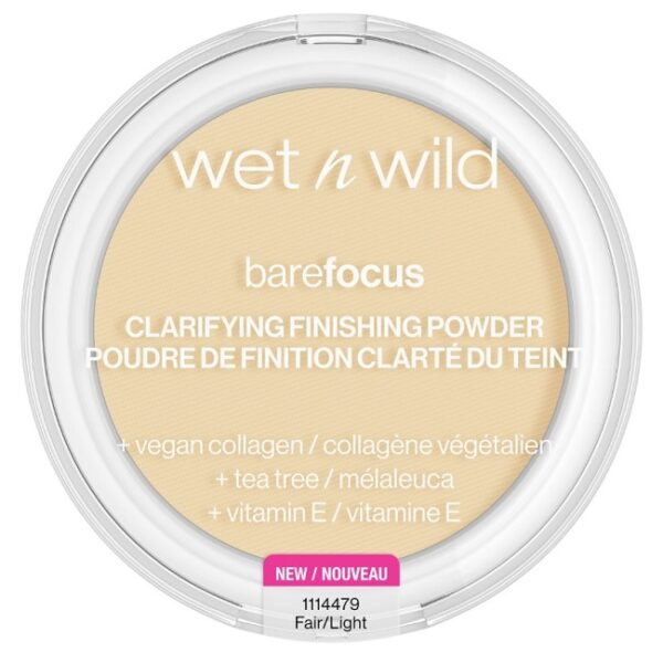 Wet n Wild - Bare Focus Clarifying Finishing Powder Fair Light - 7,8 g