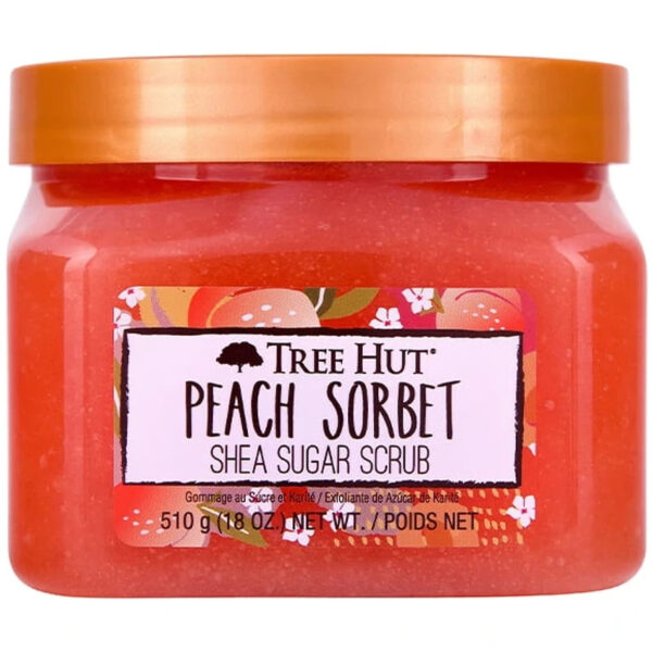 Tree Hut Shea Sugar Scrub Peach Sorbet 510 gr.