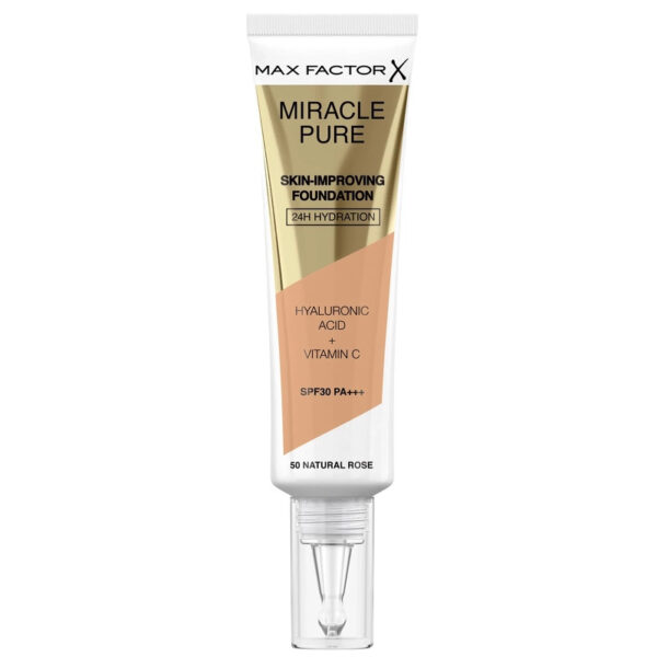 Max Factor Miracle Pure Skin-Improving Foundation 30 ml - 50 Natural Rose