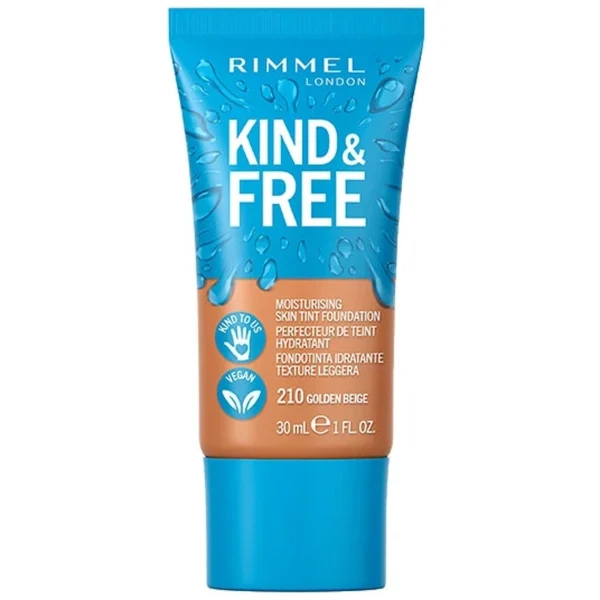 RIMMEL Kind & Free skin Tint 30 ml - 210 Golden beige