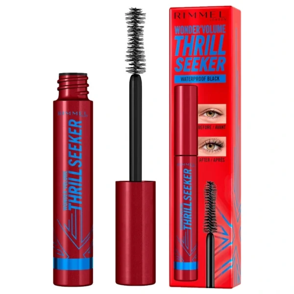 RIMMEL Volume Thrill Seeker Mascara 8 ml - Waterproof Black