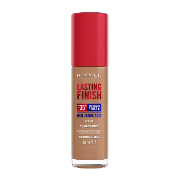 RIMMEL Clean Lasting Finish Foundation 30 ml - 400 natural beige