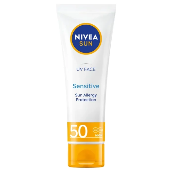 Nivea Sun Soothing Sensitive Face Cream SPF 50 - 50 ml