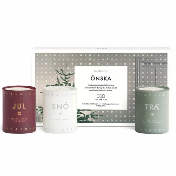 SKANDINAVISK ONSKA Mini Candle Set (Limited Edition)