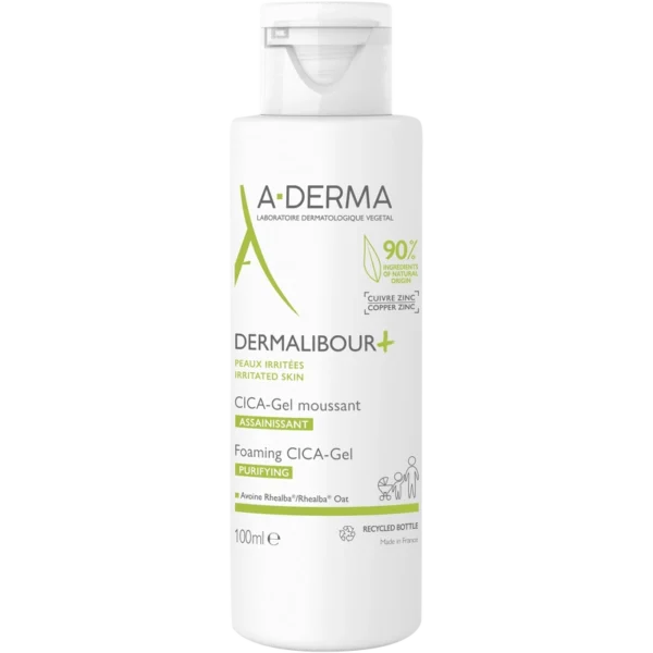 A-DERMA Dermalibour+ Foaming Cica-Gel 100 ml