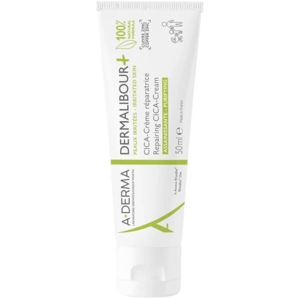 A-DERMA Dermalibour+ Repairing Cica-Cream 50 ml