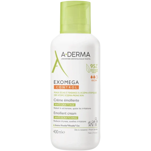 A-DERMA Exomega Control Cream 400 ml