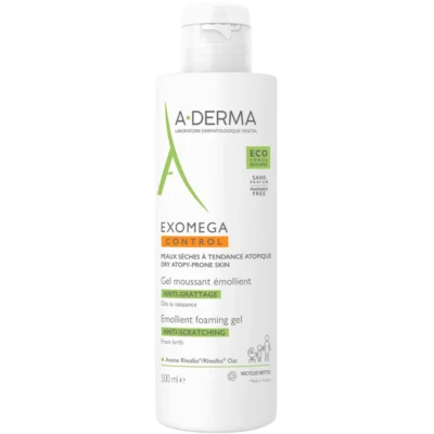 A-DERMA Exomega Control Foaming Gel 500 ml