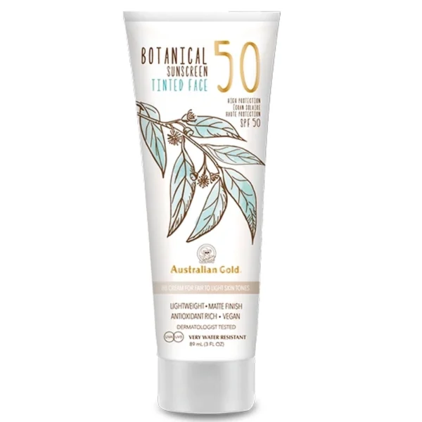 Australian Gold Botanical Tinted Face Fair-Light SPF 50 - 88 ml