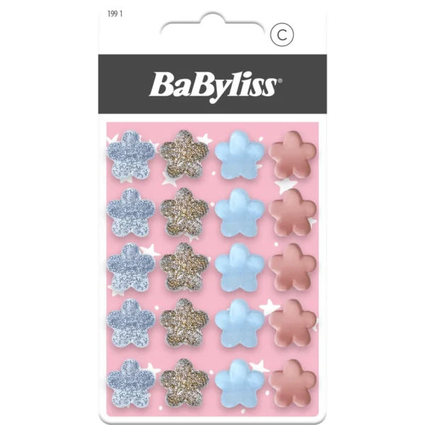 BaByliss KIDS Mini Hair Clips (1991) 20 Pieces