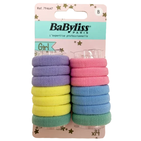 BaByliss KIDS Mini Jumbo Elastics (6478) 14 Pieces