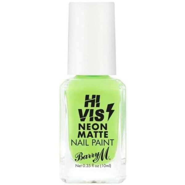 Barry M Hi Vis Neon Matte Nail Paint 10 ml - Lime Spark