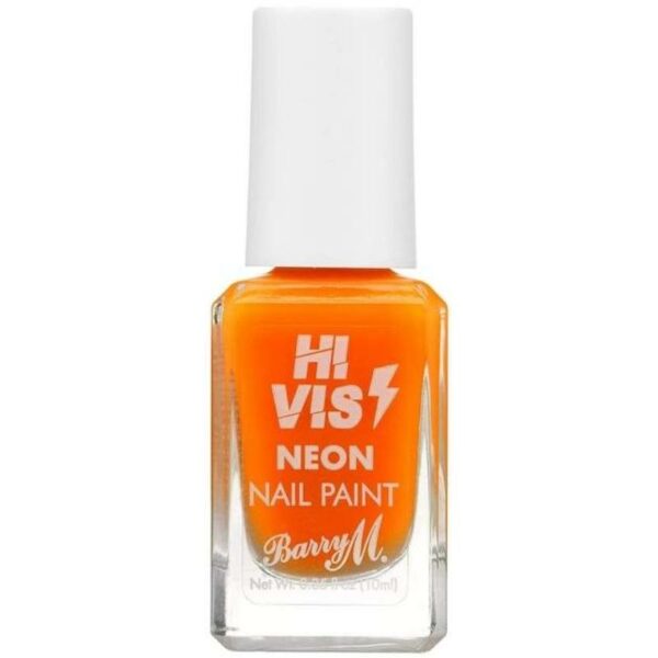 Barry M Hi Vis Neon Nail Paint 10 ml - Outrageous Orange