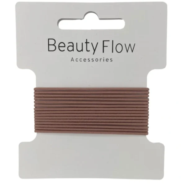 Beauty Flow Basic Hairtie 15 Pieces - Tulip