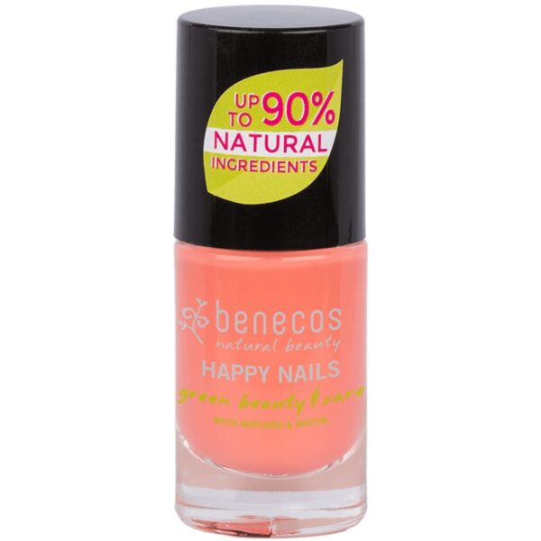 Benecos Happy Nails Nail Polish 5 ml - Peach Sorbet