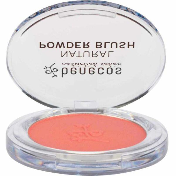 Benecos Natural Powder Blush 5 gr. - Sassy Salmon