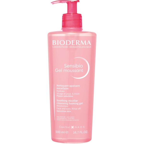 Bioderma Sensibio Gel Moussant Cleansing Gel 500 ml