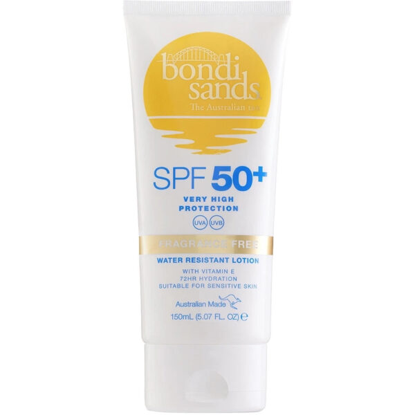 Bondi Sands Fragrance Free Body Sunscreen Lotion SPF 50+ - 150 ml