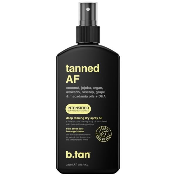 b.tan Tanned AFâ¦. Intensifier Tanning Oil Spray 236 ml