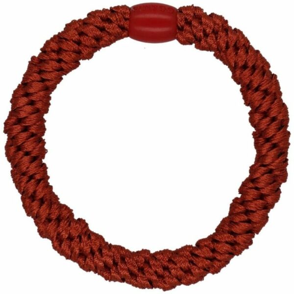 By Stær BRAIDED Hairtie - Basic Rust Red