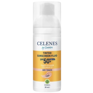 Celenes Herbal Sunscreen Dry Touch Fluid Tinted SPF 50 - 50 ml