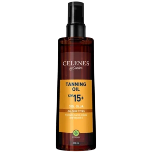 Celenes Herbal Tanning Oil SPF 15 - 200 ml