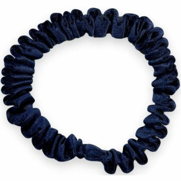 Cillouettes Silke Scrunchie Small - Navy Blue