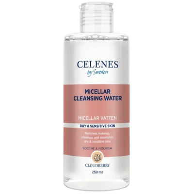 Celenes Cloudberry Micellar Cleansing Water / Dry-Sensitive 250 ml