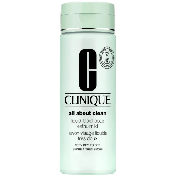 Clinique Liquid Facial Soap Extra-Mild Cleanser Very Dry/Dry Skin 200 ml