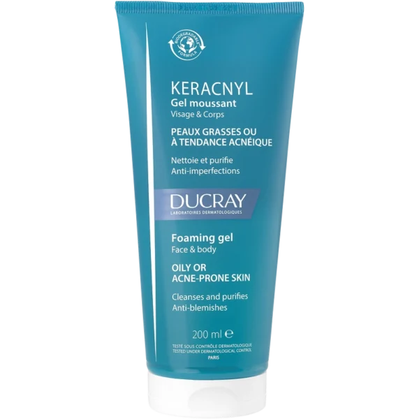 DUCRAY Keracnyl Foaming Gel 200 ml