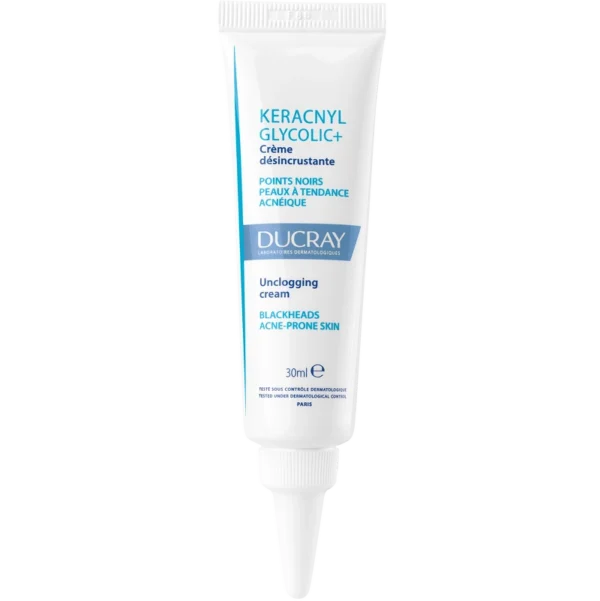 DUCRAY Keracnyl Glycolic+ Unclogging Cream 30 ml