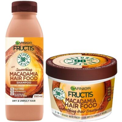 Garnier Fructis Hair Food Macadamia Set 350 + 400 ml
