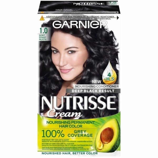 Garnier Nutrisse Cream 1.0 Black