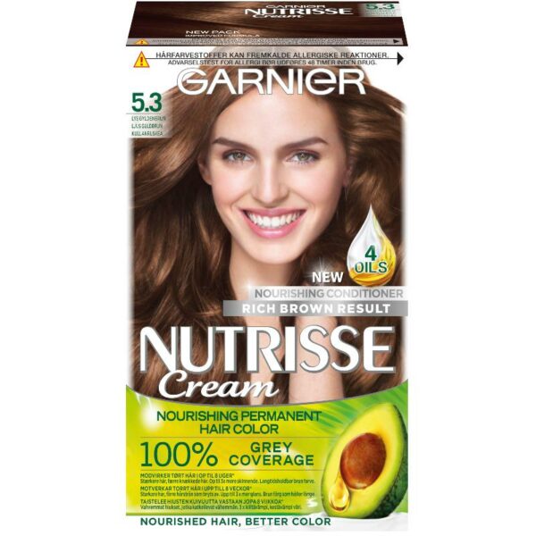 Garnier Nutrisse Cream 5.3 Light Goldenbrown